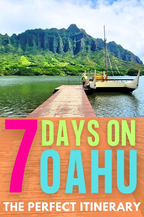 One Week Oahu Itinerary Hawaii Vacation Oahu Things To Do, Oahu Activities, Oahu Itinerary, Hawaii Itinerary, Oahu Vacation, Hawaiian Travel, Oahu Travel, Hanauma Bay, Visit Hawaii