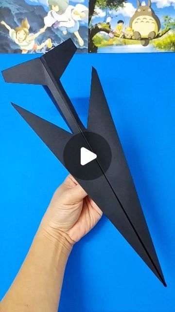 Paper Craft Plane, Origami Folding Techniques, Paper Folding Techniques Tutorials, Paper Rockets For Kids, Paper Aeroplanes For Kids, Handcrafted Bookmarks, Airplane Origami, Origami Dolphin, Paper Airplane Folding