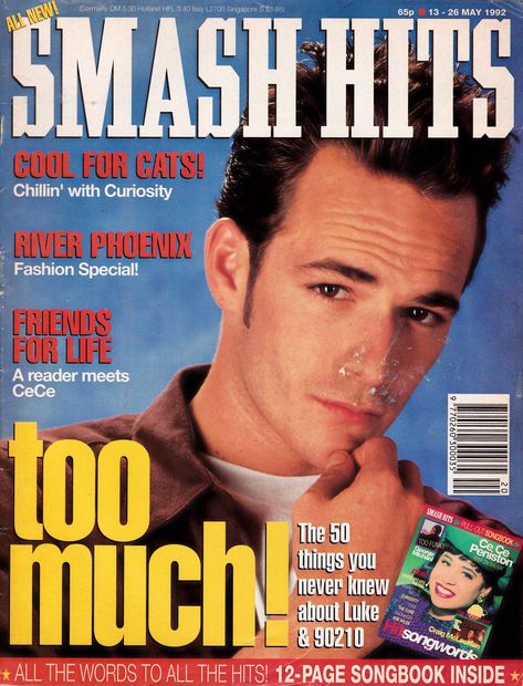 Smash Hits May 1992 Phoenix Fashion, River Phoenix, George Michael, Magazine Covers, Magazine Cover, Pop Culture, Magazine