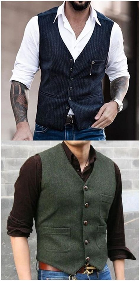 stylish vest coat for men #stylish #vest #coat #for #men * stylish vest coat for men Mens Vest Fashion Gentleman Style, Vest Coat For Men, Men Vest Outfits, Vest Coats, Vest Outfits Men, Mens Formal Vest, Waistcoat Fashion, V Neck Vest, Mens Vest Fashion