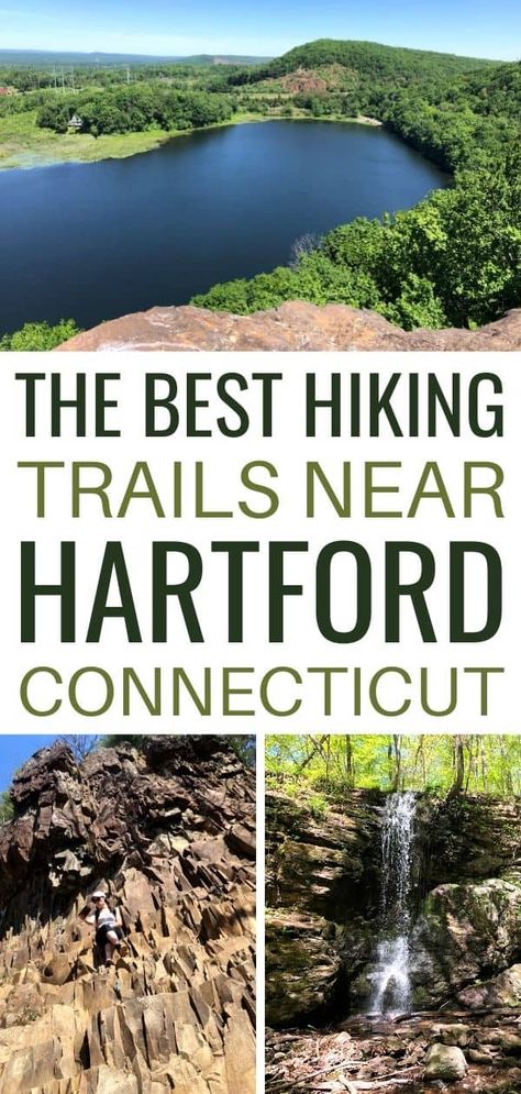 There are some great trails for hiking near Hartford CT that are perfect for a weekend outing. This guide lists our top picks in the area. Midwest Road Trip, Connecticut Travel, East Coast Travel, Travel Bucket List Usa, New England Travel, Hiking Spots, Hartford Ct, Family Vacation Destinations, Road Trip Hacks