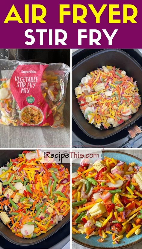 Air Fryer Stir Fry, Salmon Stir Fry, Prawn Stir Fry, Stir Fry Ingredients, The Best Air Fryer, Healthy Stir Fry, Stir Fry Recipes Chicken, Shrimp Stir Fry, Best Air Fryer