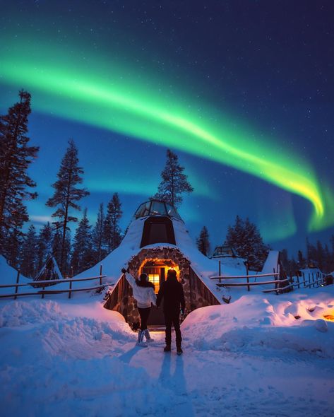 Our memories captured in photos from our trip to Finland ❄️🇫🇮 For the first three days, we stayed in a unique glass igloo surrounded by a snowy wonderland, enjoying the spectacular aurora borealis from our bed at night. It was truly a magical moment in our lives.💫 📍 @apukkaresort #apukkaresort #lapland #finland #glassigloo #beautifuldestinations #visitfinland Northern Lights Ranch, Northern Lights Finland, Glass Igloo, Snowy Wonderland, Winter Couple, Lapland Finland, Aurora Borealis Northern Lights, Our Memories, Magical Winter