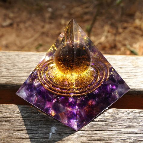 H Letter Images, Capricorn Art, Twin Flame Art, Anime Flower, Orgone Pyramid, Smoky Crystal, Flame Art, Orgonite Pyramids, Energy Healing Reiki