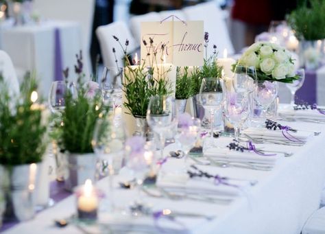 Marriage Day, Tafel Decor, Wedding Table Decorations, Lavender Wedding, Marriage Ceremony, Purple Wedding, Decoration Table, The Table, Future Wedding