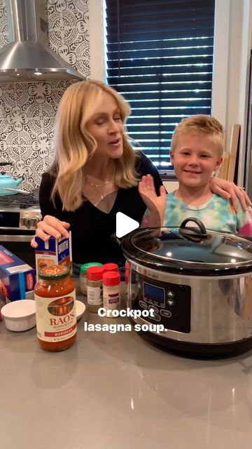 Courtney Brennan on Instagram: "Crockpot lasagna soup! You’ll definitely want to save this recipe and make it soon. This lasagna soup is impossible to screw up, it’s absolutely delicious and it tastes just as good as leftovers the next day. Full recipe and instructions below. (Also…yay for the cheese on my lip! 😊)   24 oz jar of marinara sauce 14 oz can of diced tomatoes 1 cup chopped onion 1 lb cooked ground beef Salt and pepper Garlic powder, onion powder and Italian seasoning Minced garlic 32 oz beef broth 10 lasagna noodles  Cook on high for 3 hours Break up lasagna noodles, add to soup and continue cooking on high for 1 more hour Serve, top with mozzarella and Parmesan cheese and enjoy!  #crockpot #crockpotrecipes #crockpotmeals #crockpotcooking #easyrecipe #easyrecipes #slowcookerre Crockpot Manicotti Lasagna, Lasagna Soup Made With Spaghetti Sauce, Lasagna Soup Crockpot Recipes, Viral Lasagna Soup Recipe, Easy Lasagna Soup Crockpot, Lasagna Crockpot Soup, Lasagna Soup Crockpot Easy, Lasange Recipe Soup Crockpot, Dinner For Rainy Days