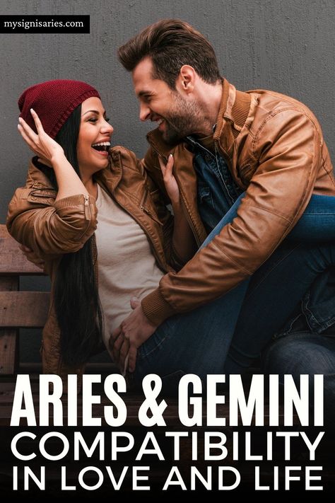 Aries And Gemini Compatibility In Love And Life #aries #gemini #ariessign #arieslove #zodiac #astrology Aries X Gemini Couple, Aries And Gemini Compatibility, Gemini Aries Compatibility, Aries Woman Gemini Man, Aries Male Traits, Aries And Gemini Relationship, Gemini Men In Bed, Gemini And Aries, Aries Relationship