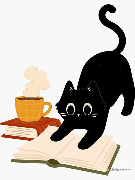 Kobo Screensaver, Reading Icon, Cat Library, Cat Reading Book, Notion Library, Reading Books Illustration, Animals Reading, Books And Cats, Cosy Reading