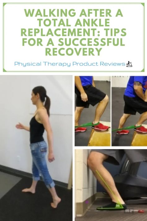 Walking After a Total Ankle Replacement: Tips for a Successful Recovery - Best Physical Therapy Product Reviews Ankle Rehab Exercises Physical Therapy, Physical Therapy For Ankle, Ankle Surgery Recovery Tips, Ankle Rehab Exercises, Ankle Surgery Recovery, Strengthen Ankles, Ankle Replacement, Ankle Exercises, Ankle Surgery