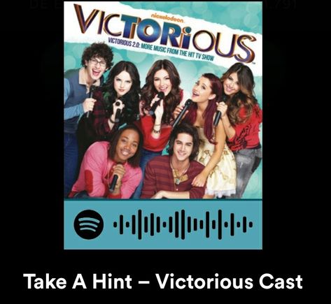 Take A Hint Victorious, Victorious Cast, Take A Hint, Victorious, Take A, Tv Shows, It Cast, Take That, Movie Posters