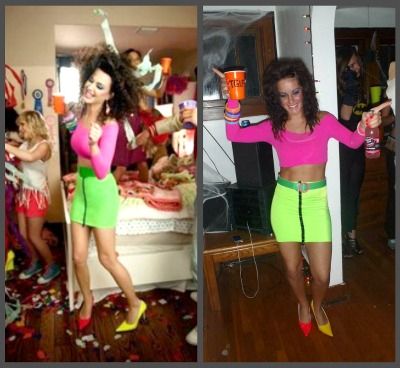 My BEST Halloween Costume EVER! KP! Y2k Costumes Halloween, Iconic Singers Costumes, Singer Costume Ideas, Singers Costumes Ideas, Katy Perry Halloween Costume, Halloween Costume Easy, Y2k Costume, Katy Perry Costume, Decades Party