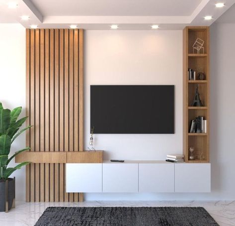 Backdrop Tv Design, Tv Backdrop Design Tv Walls, Back Drop Tv, Boho Condo, Hpl Furniture, टीवी यूनिट, Reka Bentuk Ruang Tamu, Reka Bentuk Bilik Tidur, Små Rum Lidt Plads