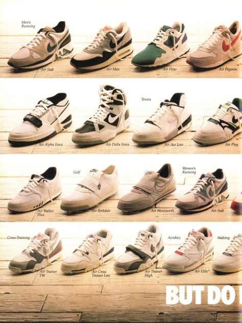 #nike #80s #90s #2000s 80s Sneakers Outfit, Nike 90s Shoes, 90s Nike Shoes, 90s Trainers, Nike 2000s, Old Nike Shoes, 2000s Sneakers, Early 2000s Shoes, Kpop Challenge