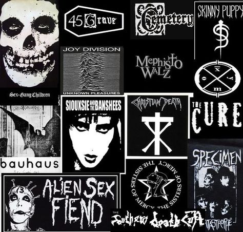 Great Goth Punk Bands Of The 80's 45 Grave, Cultura Punk, Estilo Punk Rock, 80s Goth, Goth Bands, Dark Wave, Goth Music, Punk Culture, Horror Punk