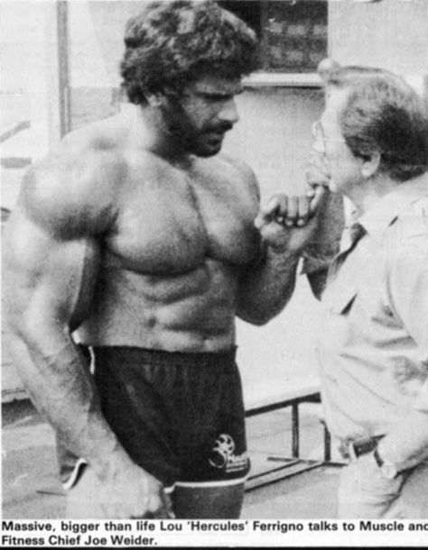 Lou Ferrigno Joe Weider Sergio Oliva, Building Motivation, Lou Ferrigno, Frank Zane, Joe Weider, Body Builders, Ripped Body, Pumping Iron, Mr Olympia