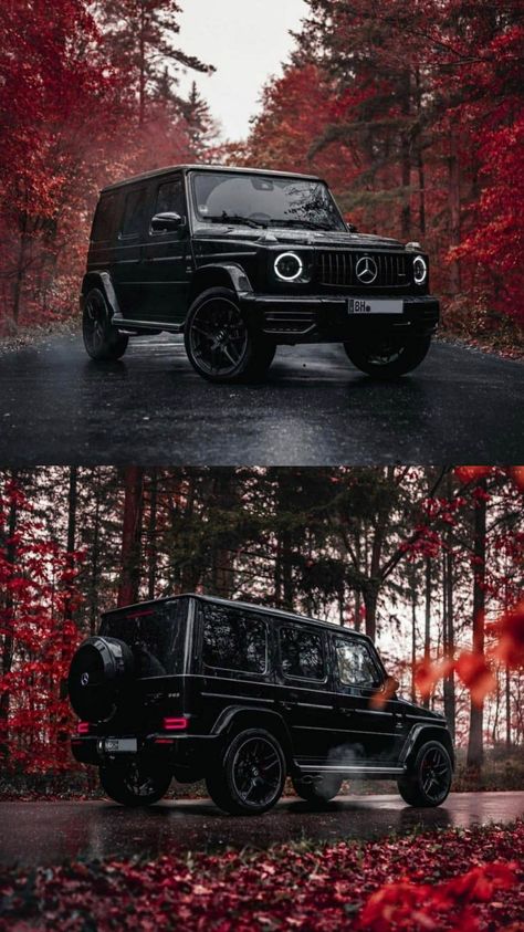 Engibe: 4.0-liter biturbo V8 ( 577 hp/627 lb-ft ) Mercedes G Series, G Wagon Interior, V8 Car, Mercedes G63, Black Cars, Dream Cars Bmw, Dream Cars Mercedes, Mercedes G Wagon, Benz G Class