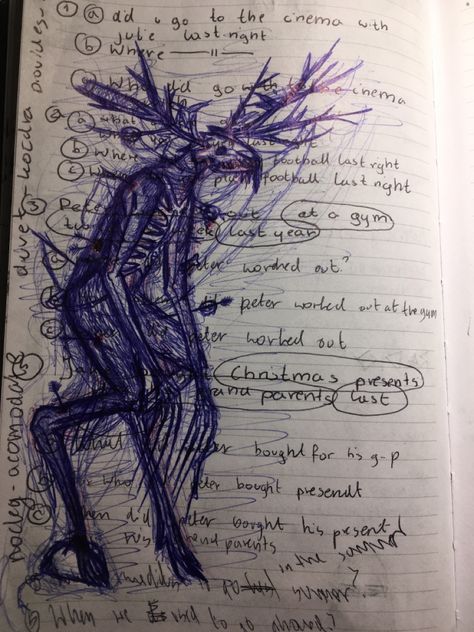 Wendigo Monsters Art, Wendigo Art Drawing, Art Sketches Creepy, Creature Art Creepy, Wendigo Drawing Reference, Creepy Stuff To Draw, Mithical Creachers Drawing, Wendigo Lore, Wendigo Art Cute