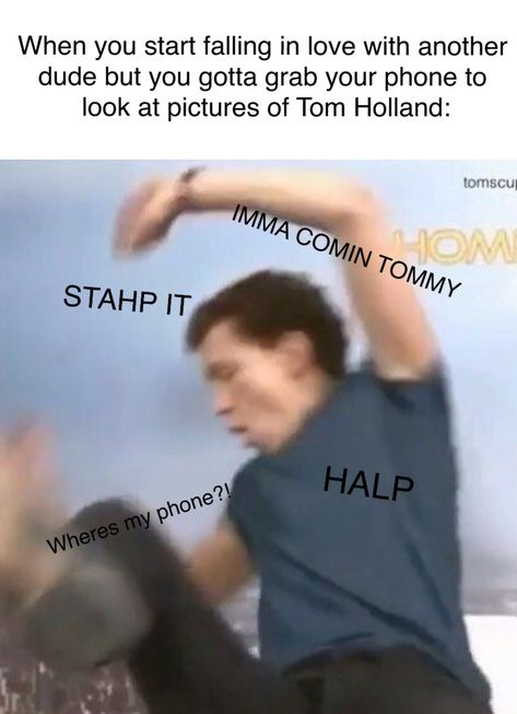 Pictures Of Tom Holland, Tom Hallond, Funny Tom, Tom Holland Zendaya, Tom Holland Imagines, Tom Holland Peter Parker, Tom Holland Spiderman, Tommy Boy, Marvel Jokes