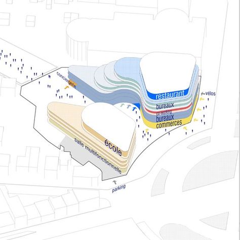 Plan Concept Architecture, Koshino House, Conceptual Model, Conceptual Model Architecture, 1 Mai, Urban Design Diagram, Model Architecture, Urban Design Graphics, Landscape Design Drawings