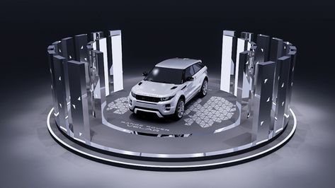 LAND ROVER 星脉 on Behance Car Display Exhibition, Car Exhibition Design, Car Display Design, Automobile Showroom, Car Expo, Car Exhibition, Expo Stand, Car Advertising Design, Car Display