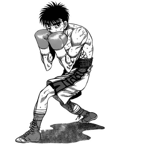 Ippo Pfp Manga, Hajime No Ippo Drawing, Hajime No Ippo Manga Panel, Ippo Manga Panel, Ippo Makunouchi Icon, Hajime No Ippo Pfp, Hajime No Ippo Art, Ippo Pfp, Hajime No Ippo Manga