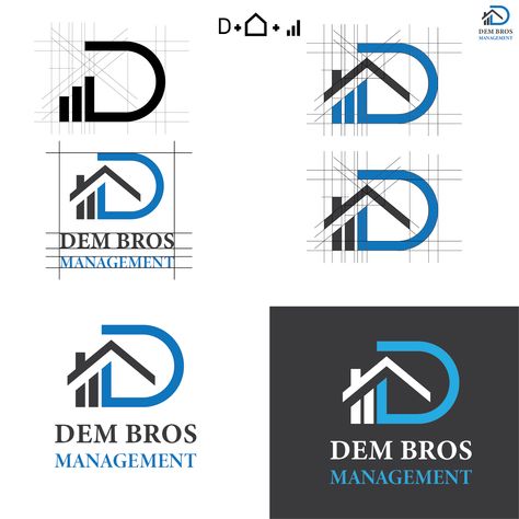 Real Estate Logo Design Process 2023 Architect Logo Design Ideas, Construction Logo Ideas, Basic Logo Design, Real Estate Company Logo, Logo For Real Estate, Building Logo Design, Construction Logos, 2023 Logo, Construction Company Logo