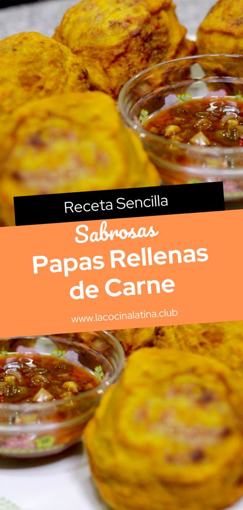 Tenemos que decirlo: No hay nada más rico que una buena papa rellena de carne. Y es que la mezcla de carne, sofrito, y papa es una combinación de sabores verdaderamente deliciosa. Si quieres saber cómo puedes preparar una sabrosa papa rellena de carne sin salir de casa, hoy nuestra amiga Gloria nos enseña su versión de esta rica receta. Food To Go