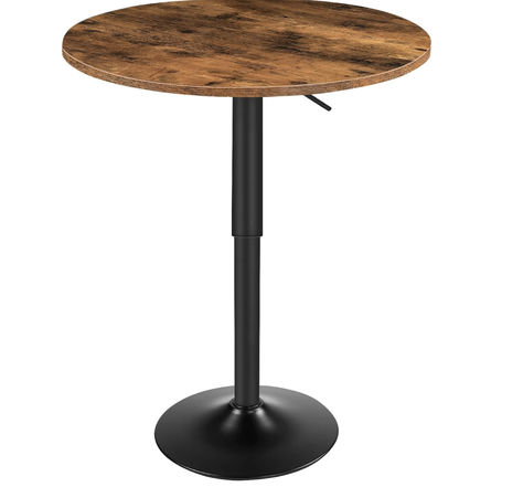 Adjustable height pub table High Top Pub Table, Table Haute Bar, High Top Table, Round Pub Table, High Bar Table, Dining Table Height, Round Bar Table, Pedestal Coffee Table, High Top Tables