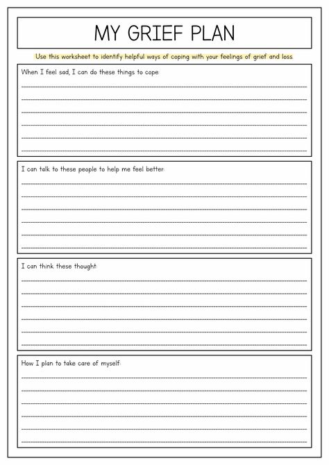 Griefing Your Husband, Family Therapy Worksheets, Coping Skills Worksheets, Counseling Worksheets, Clinical Social Work, Counseling Activities, Therapy Counseling, Counseling Resources, Family Therapy