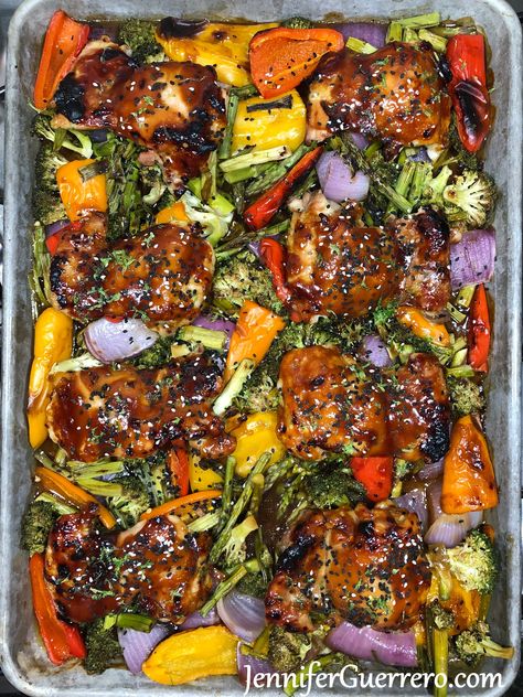 Pioneer Woman Sheet Pan Teriyaki Chicken, Best Sheet Pan Chicken, Pioneer Woman Sheet Pan Recipes, Sheet Pan Casserole, Quick Dinner Ideas Pioneer Woman, Sheet Pan Easy Dinners, Healthy Pioneer Woman Recipes, Sheet Pan Curry Chicken Pioneer Woman, Sheet Pan Curried Chicken Pioneer Woman