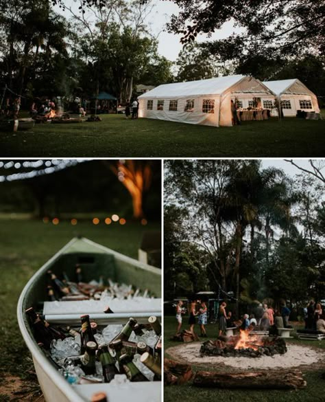 6 Ways to Style Your Campground Wedding Venue | Junebug Weddings Campsite Wedding, Wedding Styles Themes, Campground Wedding, Summer Camp Wedding, Wedding Planning Timeline, Camp Wedding, Wedding Inspiration Summer, Junebug Weddings, Wedding Locations