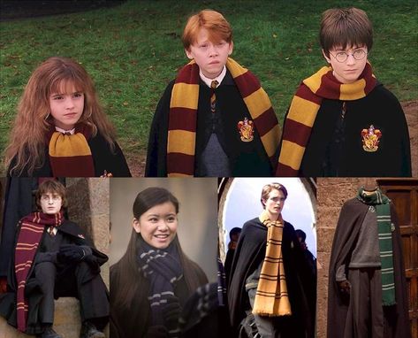 Harry Potter Scarf Merch Guide | Merchandise Amino Tricot Harry Potter, Gryffindor Scarf, Harry Potter Ron And Hermione, Harry Potter Crochet, Philosopher's Stone, Harry Potter Scarf, Philosophers Stone, Harry Potter Shirts, Harry Potter Scene