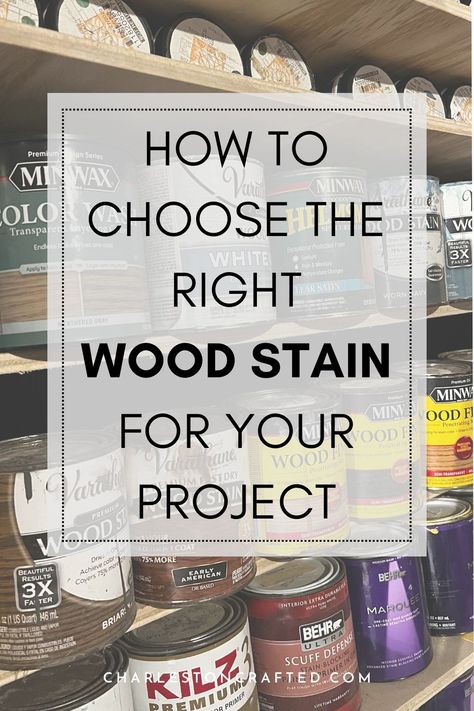 Discover how to choose the right wood stain for your project. Learn about color preferences, wood species consideration, opacity, finish, and practical tips to ensure your woodwork gets the ideal finishing touch. Behr Wood Stain Colors, Wood Stain Colors On Pine, Sherwin Williams Stain Colors, Staining Wood Furniture, Different Wood Stains, How To Stain Wood, Best Wood Stain, Weathered Wood Stain, Weathered Oak Stain