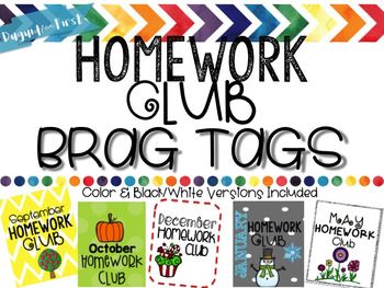 Club Posters, Homework Club, Brag Tags, Club Poster, Teacher Newsletter, Teacher Store, Educational Materials, Classroom Management, Motivate Yourself