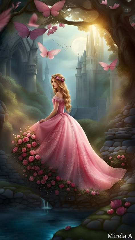 Butterfly Princess, Disney Princess Artwork, Cute Mobile Wallpapers, Beautiful Butterflies Art, Princess Wallpaper, Princess Pictures, Lovely Flowers Wallpaper, Cute Animal Clipart, Beautiful Art Pictures