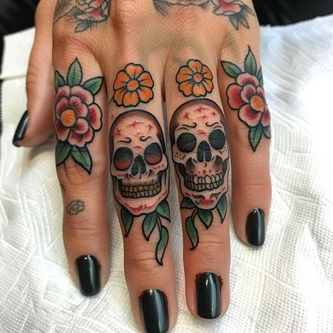 Finger Tattoos For Women Tattoo Vector Art Girly Finger Tattoos, Traditional Tattoos Women, Alluring Tattoo, Finger Tattoos For Women, Chin Tattoo, Fingers Tattoo, Traditional Tattoo Woman, Finger Tattoo For Women, Tattoo Vector