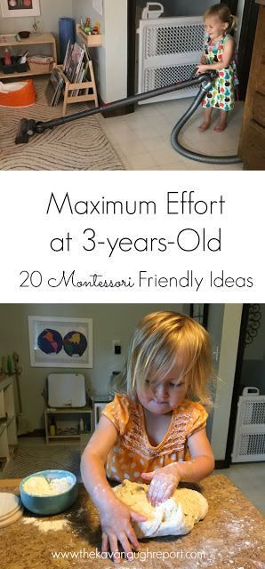 20 purposeful and engaging ways for 3-year-olds to exert maximum effort and do heavy work. Montessori Parenting, Baby Montessori, Maximum Effort, Montessori Practical Life, Montessori Toddler Activities, Montessori Preschool, Montessori Ideas, Montessori Classroom, Heavy Work