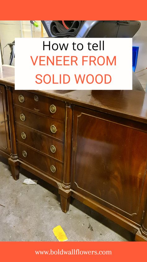 How To Refinish Veneer Furniture, Refinish Veneer Furniture, Refinish Mahogany Furniture, Painting Wood Veneer Furniture, How To Paint Veneer Furniture, Refinishing Veneer Furniture, Veneer Furniture Makeover, Painting Veneer Furniture, Painting Veneer