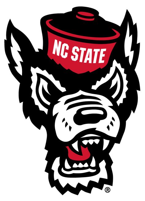 Nc State Wolfpack Svg, Football Vinyl Decal, Nc State University, North Carolina State University, Decal For Car, Nc State Wolfpack, Circuit Ideas, Window Laptop, Word Mark Logo