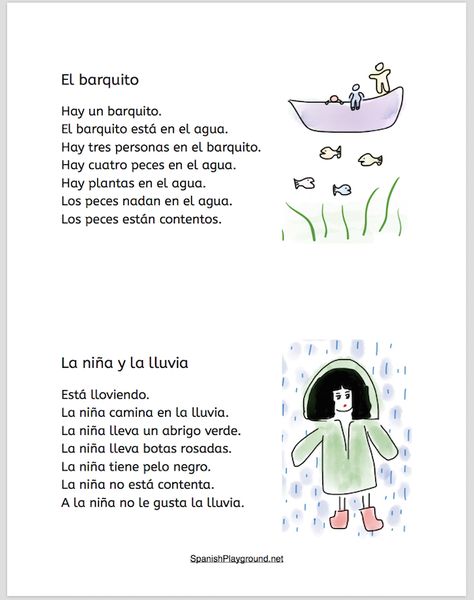 Spanish Sentence Strips and Mini-Books Spanish Books For Kids, Spanish Stories, Making Sentences, Spanish Sentences, Listening Activities, Spanish Reading, Fluency Practice, Spanish Books, Kids Pages