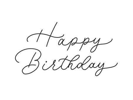 Greetings for a special day, wishing you happiness and good#birthdayfont #happybirthday #fontdesign #celebration #birthdaywishes Happy Birthday In Cursive Fonts, Happy Birthday Fonts Hand Drawn, Cursive Handwriting Styles Alphabet, Happy Birthday Font Style, Happy Birthday In Cursive, Birthday Illustrations, Cursive Numbers, Birthday Writing, Traceable Letters