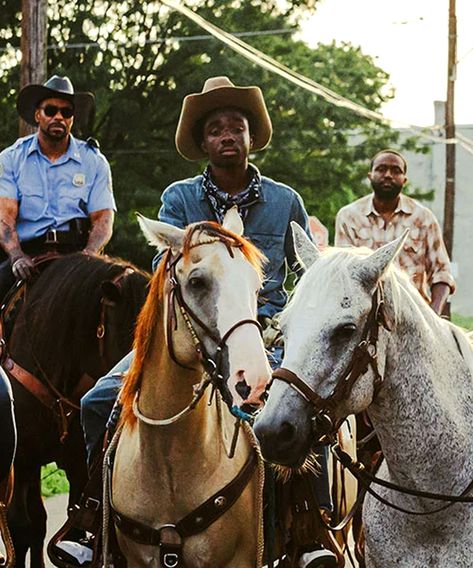 Concrete Cowboy, Lorraine Toussaint, Caleb Mclaughlin, Local Milk, Black Cowboys, Cowboy Baby, Becoming A Father, Western Aesthetic, Shoes Too Big