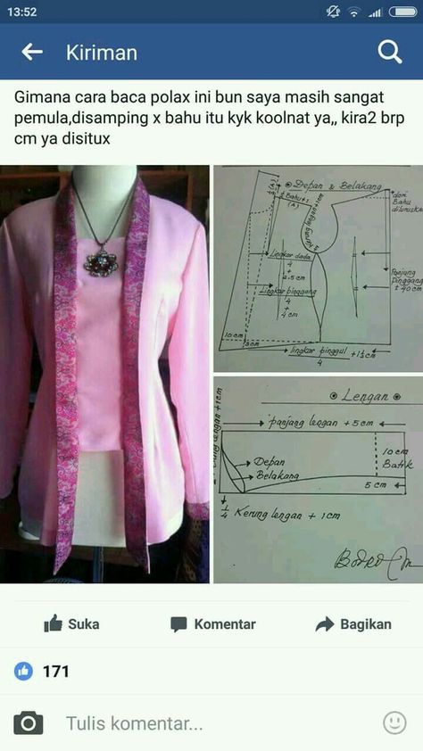 Pola kutubaru Pola Kebaya Kutubaru, Pola Kebaya, Corak Krusye, Mode Batik, Corak Menjahit, Baju Kahwin, Kebaya Modern Dress, Projek Menjahit, Modern Kebaya