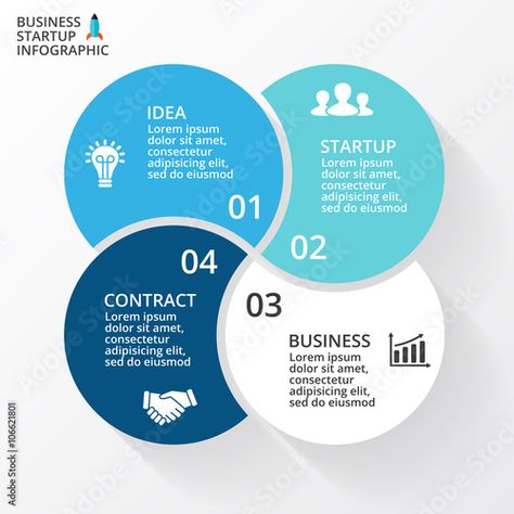 Stock Image: Vector circle arrows infographic, diagram, graph, presentation, chart. Business cycle concept with 4 options, parts, steps, processes. Info graphic data template. Graph Presentation, Startup Infographic, Infographic Diagram, Geometric Shapes Drawing, Strategy Infographic, Circle Diagram, Process Chart, Creative Powerpoint Presentations, Finance Infographic