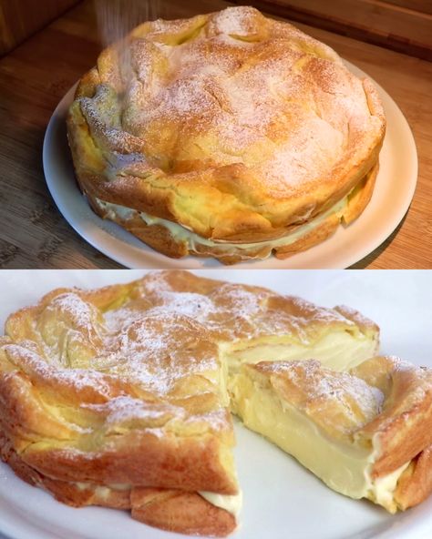 Wonderful Polish Cake - Greenku Recipes Wonderful Polish Cake Recipe, Traditional Polish Food Recipes, Polish Breakfast Traditional, Polish Holiday Recipes, Polish Cakes Traditional, Polish Cake Recipes, Polish Desserts Traditional, European Dessert Recipes, Polish Cheesecake