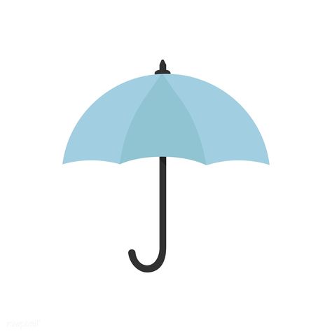 Blue umbrella icon isolated graphic illustration | free image by rawpixel.com Umbrella Icon Aesthetic, Umbrella Graphic Design, Umbrella Reference, Clouds Sketch, Fun Calendar, Duck Umbrella, Umbrella Drawing, Umbrella Illustration, Elephant Nursery Art