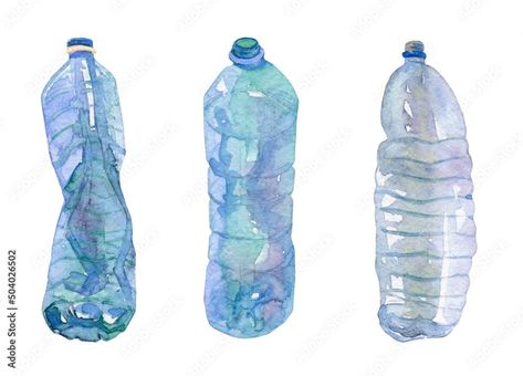 Download Watercolor set of  plastic bottle - human plastic waste. Нand drawn illustration isolated on white background for eco posters, print, cloth bags. Stock Illustration and explore similar illustrations at Adobe Stock. Watercolor Set, Drawn Illustration, Eco Bag, South Asia, Plastic Bottle, Plastic Waste, Photo Illustration, Plastic Bottles, Cloth Bags