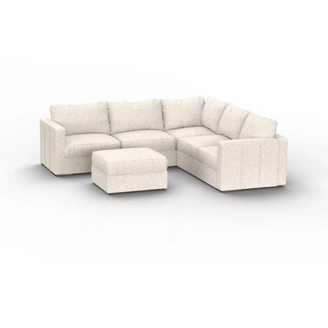 6 Seats (1 Deep) + 8 Sides (1 Deep) Sactional - Cloud Bouclé Built In Couch, Dream Sofa, Dream Sofas, Start Living, Sectional Couch, Your Dream, Sectional, Create Your, Create Your Own