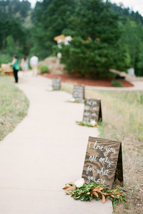 calligraphy love quote sign wedding walkway ideas Wedding Walkway, Wedding Reception Entrance, Romantic Backyard, Wedding Sign Decor, Reception Entrance, Wedding Entrance, Lodge Wedding, Wedding Quotes, Wedding Preparation