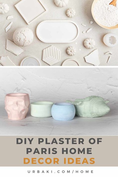 If you're looking for an affordable and creative way to breathe new life into your home decor, you're in for a treat. Plaster of Paris is a versatile material that can be used for a wide range of DIY projects. In this article, we'll explore 10 easy and charming home decor ideas that you can make at home with Plaster of Paris. We've even put together a step-by-step video tutorial to guide you through each project. Crafting Your Space: The Magic of Plaster of Paris: Plaster of Paris is a... Diy Plaster Of Paris Recipe, Plaster Of Paris Christmas Crafts, Plaster Tray Diy, Plaster Of Paris Tray, How To Use Plaster Of Paris, Plaster Of Paris Home Decor Diy, Plaster Paris Crafts, Plaster Of Paris Candle Holder, Plaster Diy Crafts